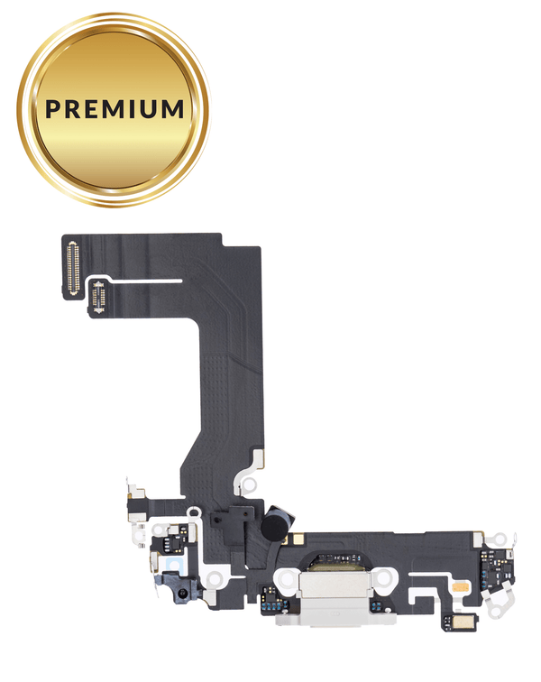 Reparación de puerto de carga con cable flex para iPhone 13 Mini en Guatemala.