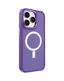 Compra tu case de carga inalámbrica magnético en color PURPLE para iPhone 13 Pro Max en Guatemala.