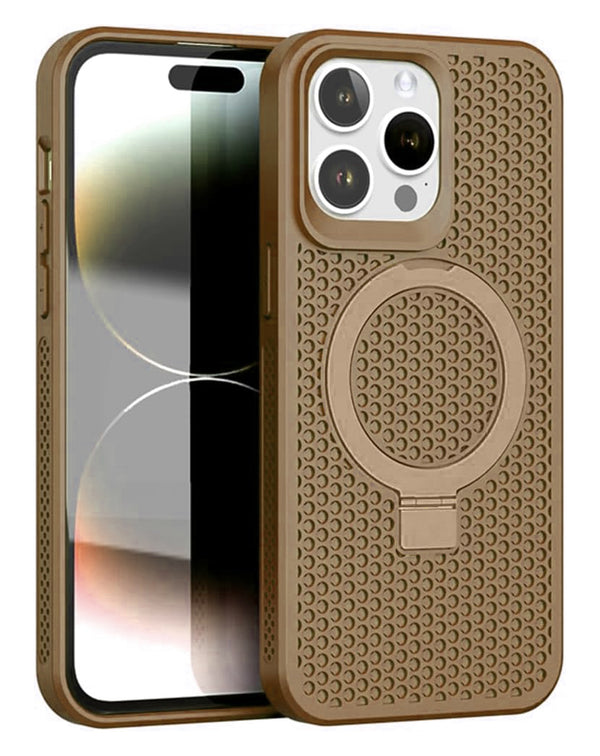 Protege tu iPhone 13 Pro Max con esta funda con disipación de calor y soporte en Guatemala.