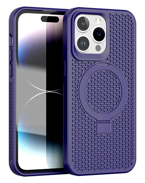 Encuentra la mejor funda de disipación térmica con soporte para iPhone 13 Pro Max en Guatemala en SlowBack.
