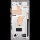 Reparación de pantalla Samsung Galaxy S23 Ultra con pantalla OLED y marco en Guatemala.