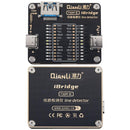 Tester de circuito Qianli para cables Type-C a Lightning, diagnóstico de carga y reparación de iPhone.