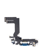 Puerto de carga con cable flex para iPhone 13 Mini en Guatemala, disponible en tiendas de reparaciones de celulares y mayoristas de componentes iPhone.