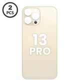 Tapa trasera con agujero de cámara más grande para iPhone 13 Pro en Guatemala, disponible en BajoPPLCD para componentes Apple.