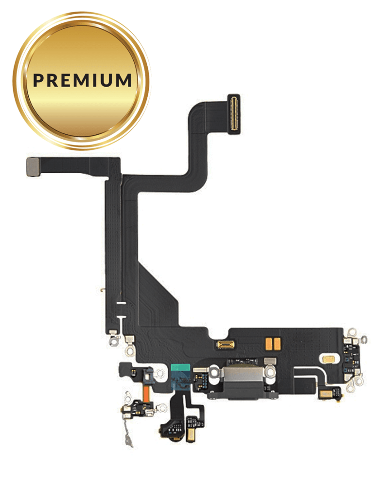 Reparación de puerto de carga con cable flex para iPhone 13 Pro en Guatemala.