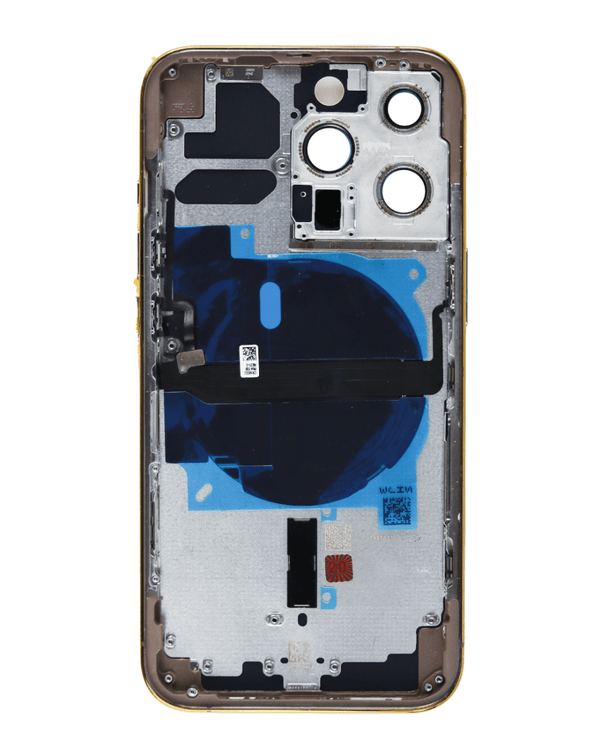 Encuentra tapa trasera con pequeños componentes preinstalados para iPhone 13 Pro en Guatemala en mayoristas de componentes preinstalados para iPhone.