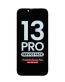 Reparación de pantalla con sensor de proximidad flex con IC preinstalado para iPhone 13 Pro en Guatemala.