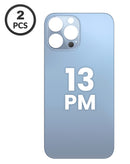 Compra la tapa trasera con orificio de cámara más grande para iPhone 13 Pro Max en Guatemala.