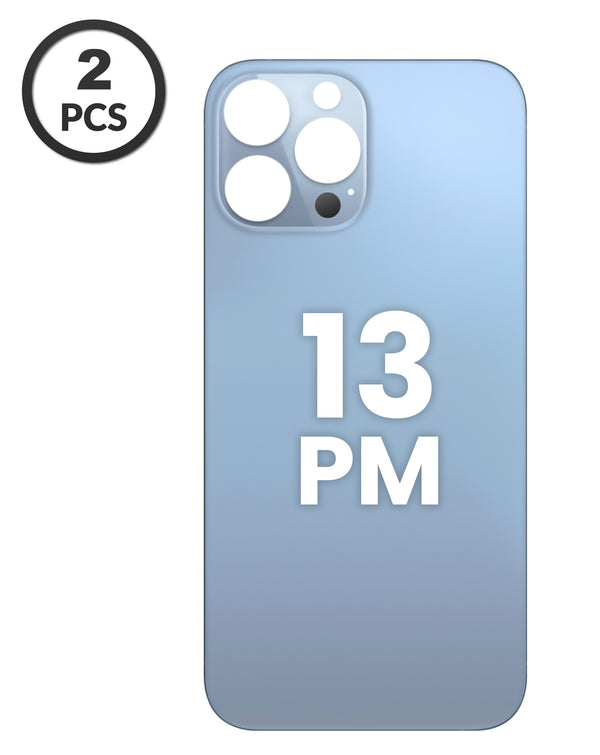 Compra la tapa trasera con orificio de cámara más grande para iPhone 13 Pro Max en Guatemala.