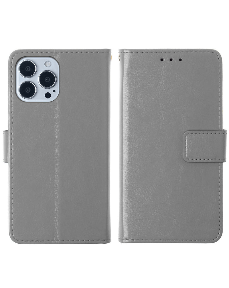 Protege tu iPhone 13 Pro Max con estilo con esta funda de cuero wallet en Guatemala.