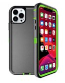 Encuentra la mejor funda de alta resistencia para iPhone 13 Pro Max en Guatemala en SlowBack, con colores negro y verde.