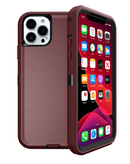 Encuentra la mejor protección para tu iPhone 13 Pro Max en Guatemala con este estuche de alta resistencia en color MAROON & BLACK.