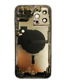 Encuentra tapas traseras con componentes preinstalados para iPhone 13 Pro Max en Guatemala, ideal para reparaciones en talleres especializados.