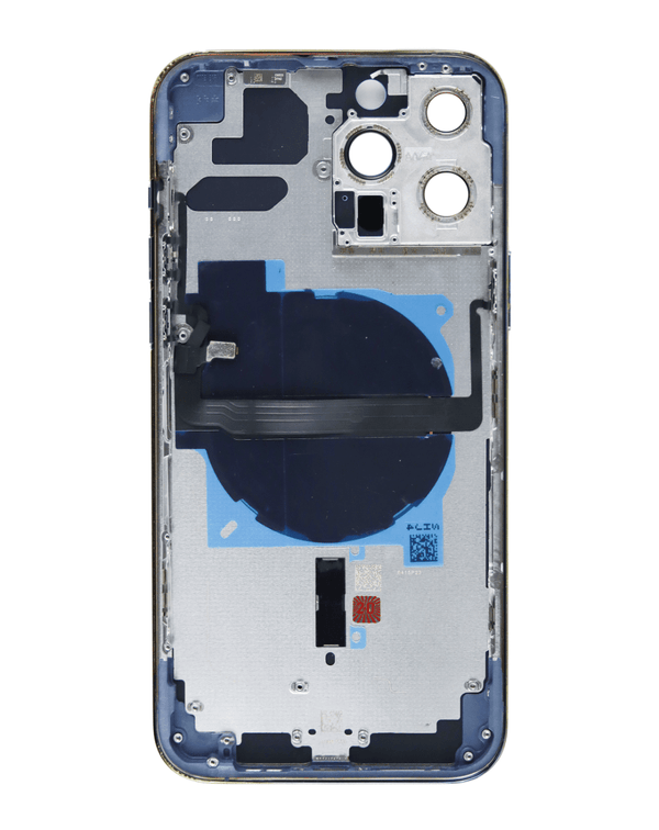 Encuentra tapas traseras con componentes preinstalados para iPhone 13 Pro Max en Guatemala en el mayorista de reparaciones de celulares.
