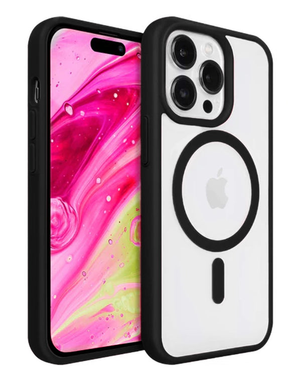 Encuentra en Guatemala el mejor case de carga inalámbrica BLACK (Full Bottom Close) para tu iPhone 14 Pro Max.