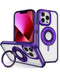 Encuentra la funda transparente Skin Feel para iPhone 13 Pro Max con soporte de anillo en Guatemala al mejor precio mayorista.