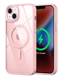 Protege tu iPhone 13 o 14 con estilo con esta funda magnética transparente en Guatemala.