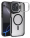 Encuentra en Guatemala un case transparente mate con carga inalámbrica para iPhone 13/14 en color negro al mejor precio.