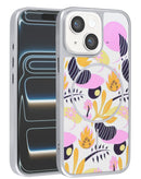 Encuentra en Guatemala fundas Magsafe Dual Layer con diseño de flores blancas, ideales para tu dispositivo Apple, en SlowBack.