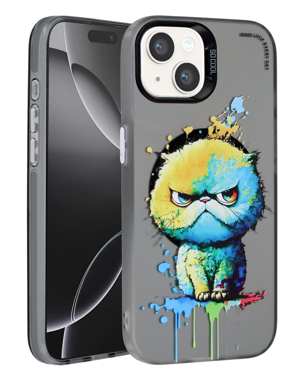 Encuentra la funda Animal Graffiti Style 8 con carga inalámbrica para iPhone 13/14 en Guatemala, ideal para proteger tu dispositivo y con un diseño único.