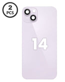 Compra la tapa trasera con marco e imán MagSafe para iPhone 14 (purple) en Guatemala al mejor precio en tiendas de repuestos y accesorios para celulares.