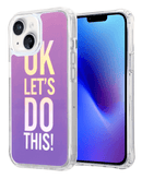 Compra al mayor la funda BLUE Light Injection para iPhone 14 en Guatemala, ideal para proteger tu dispositivo con estilo.