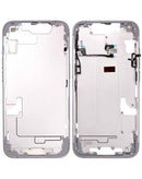 Reparación de Marco Medio con Piezas Pequeñas para iPhone 14 (PURPLE) en Guatemala, encuentra las mejores ofertas en componentes iPhone en talleres especializados.