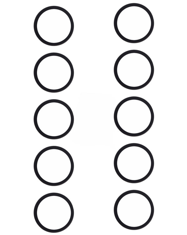 Lente de cámara Big Hole para iPhone 14/14 Plus con cinta adhesiva, pack de 10 unidades, ideal para reparaciones en Guatemala.