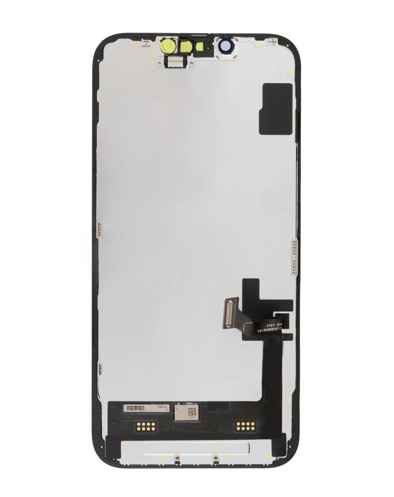 Reparación de pantalla soft OLED para iPhone 14 en Guatemala.