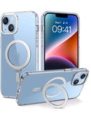 Encuentra el estuche de carga wireless con soporte de anillo Carbon CLEAR para iPhone 14 y iPhone 13 en Guatemala.