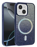 Encuentra la mejor funda bling diamond crystal con carga wireless para iPhone 13/14 en Guatemala.