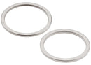 Anillo de bisel de cámara trasera blanco para iPhone 11, 12, 12 Mini, protección A2111, A2172.