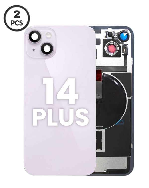 Encuentra tapas traseras con wireless NFC y MagSafe magnet para iPhone 14 Plus en Guatemala.