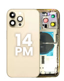 Compra la tapa trasera con componentes preinstalados para iPhone 14 Pro Max en Guatemala con envío rápido.