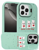 Encuentra la mejor funda 3D de muñeca antigolpe de goma para tu iPhone 14 Pro Max en Guatemala.