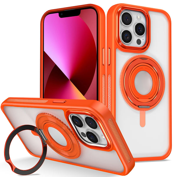 Protege tu iPhone 14 Pro Max con una funda transparente con portador de anillo de silicona en Guatemala.