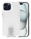 Funda transparente con soporte metálico para iPhone 14 Pro Max disponible en Guatemala, perfecta para proteger tu dispositivo.