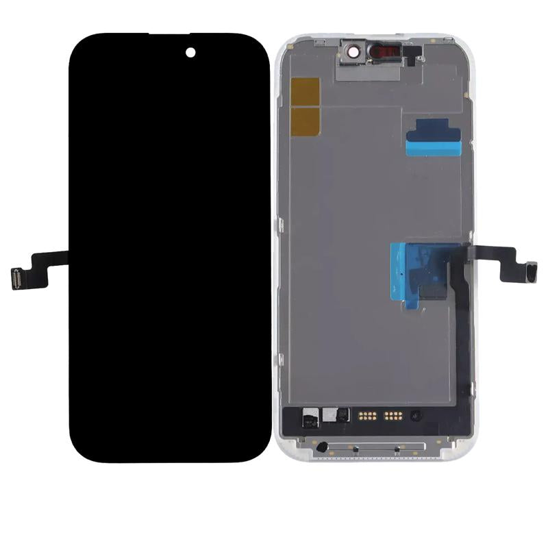 Pantalla LCD compatible para iPhone 16 Pro (Aftermarket: AQ7 / Incell) para reparaciones en Guatemala.