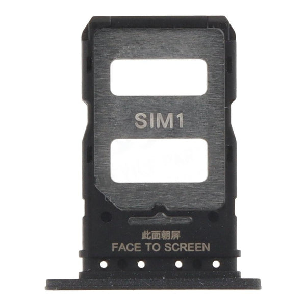Bandeja para Tarjeta SIM para Xiaomi Redmi Note 13 Pro+ 5G Version Doble Tarjeta Negro Original