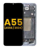 Pantalla OLED con marco para Samsung Galaxy A55 (A556 / 2024)