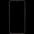 Pantalla OLED refurbished Xiaomi 15T Pro Mocha Gold con marco para reparación de display.