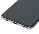 Pantalla OLED Samsung Galaxy S10 negro prism/ceramic black Aftermarket Plus con marco, ideal para reemplazo de pantalla rota.