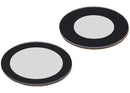 Lente de cámara trasera con adhesivo para iPhone 11 (A2111, A2221, A2223), 2 piezas de zafiro real premium.