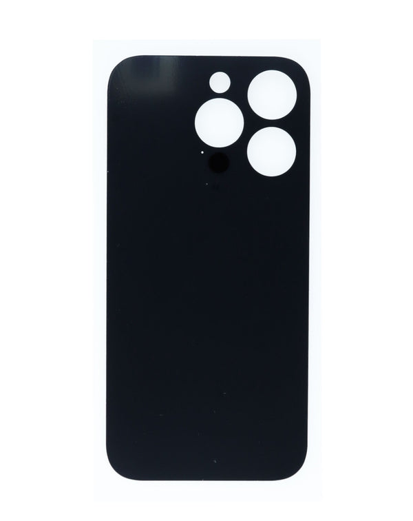 Tapa trasera con orificio mayor para cámara iPhone 14 Pro en Guatemala, ideal para reparaciones en talleres especializados.