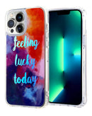 Encuentra la funda BLUE Light Injection LUCKY para iPhone 14 Pro en Guatemala.