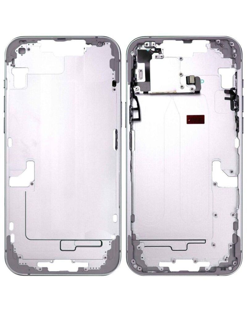 Encuentra el marco intermedio con piezas pequeñas para iPhone 14 Plus (Purple) en Guatemala, al mejor precio mayorista y con servicio de reparaciones en talleres especializados.