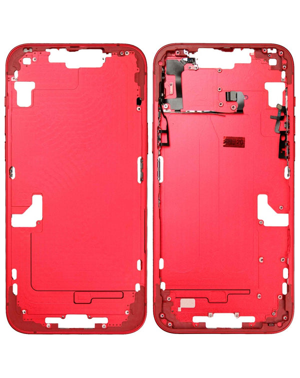 Reparación de marco central y piezas pequeñas para iPhone 14 Plus en Guatemala con garantía y calidad.