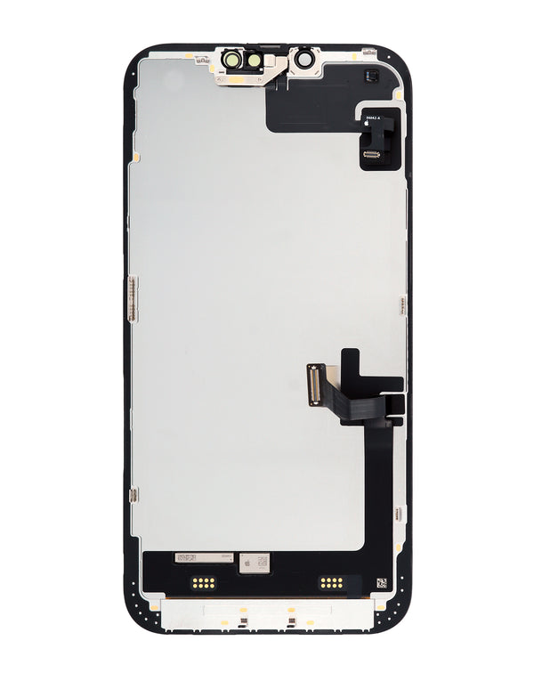 Reparación de pantalla iPhone 14 Plus con pantalla OLED original en Guatemala.