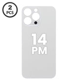 Tapa trasera con orificio de cámara más grande para iPhone 14 Pro Max en Guatemala, repuestos y reparaciones.