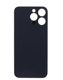 Tapa trasera de iPhone 14 Pro Max en color oro sin logo, ideal para reparaciones en Guatemala.